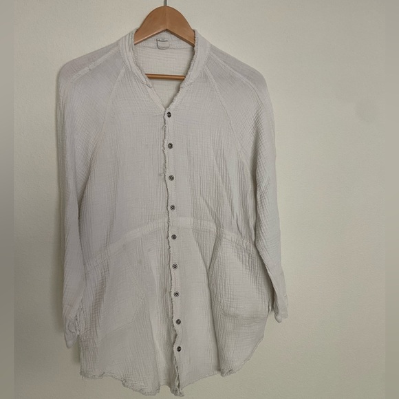 Kennedy cotton button down size medium small signs of wear and stains (pictured) - Picture 3 of 14